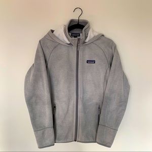 Patagonia Hooded Grey Zip up (M)
